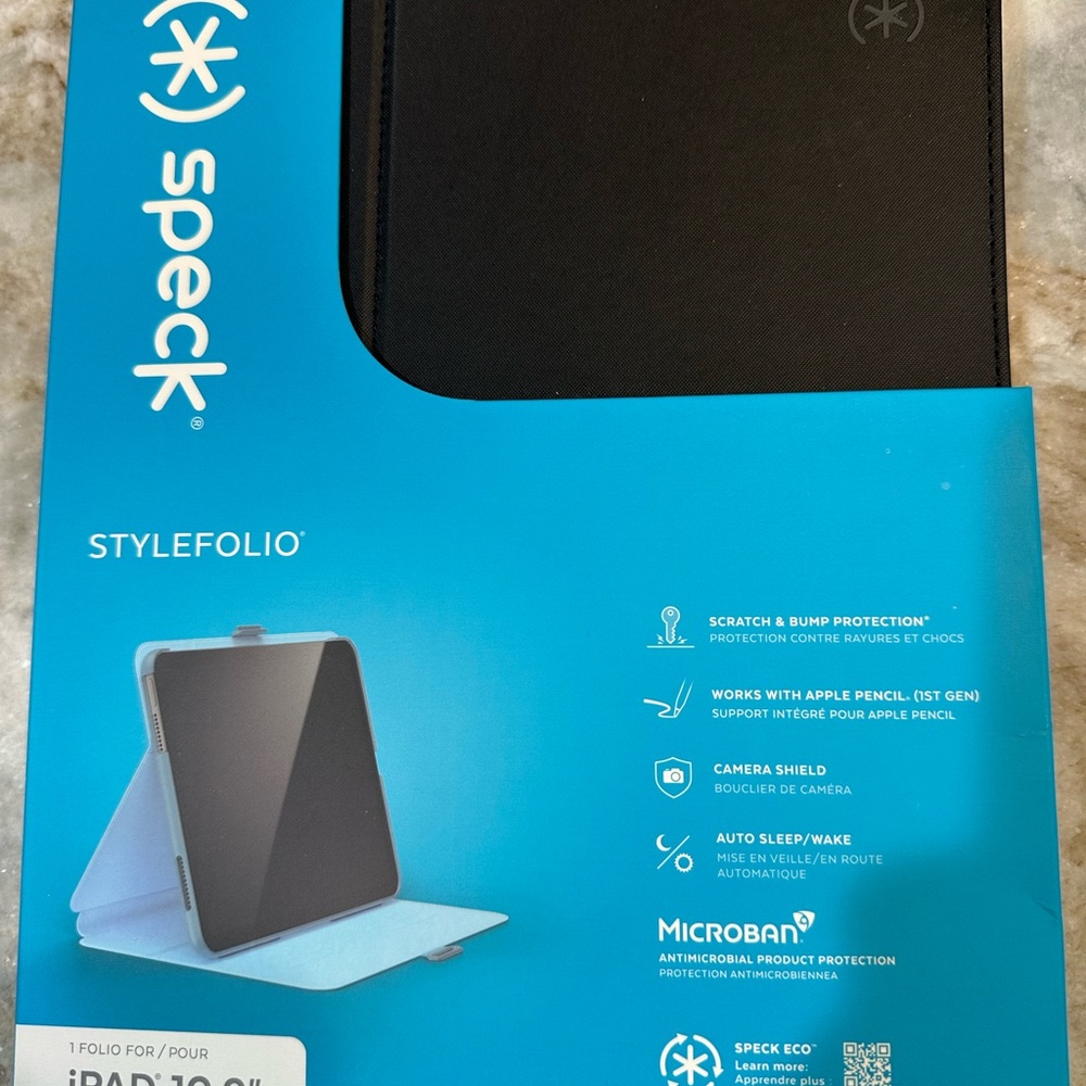 Apple Speck StyleFolio Black Tablet Case NIB NWOT